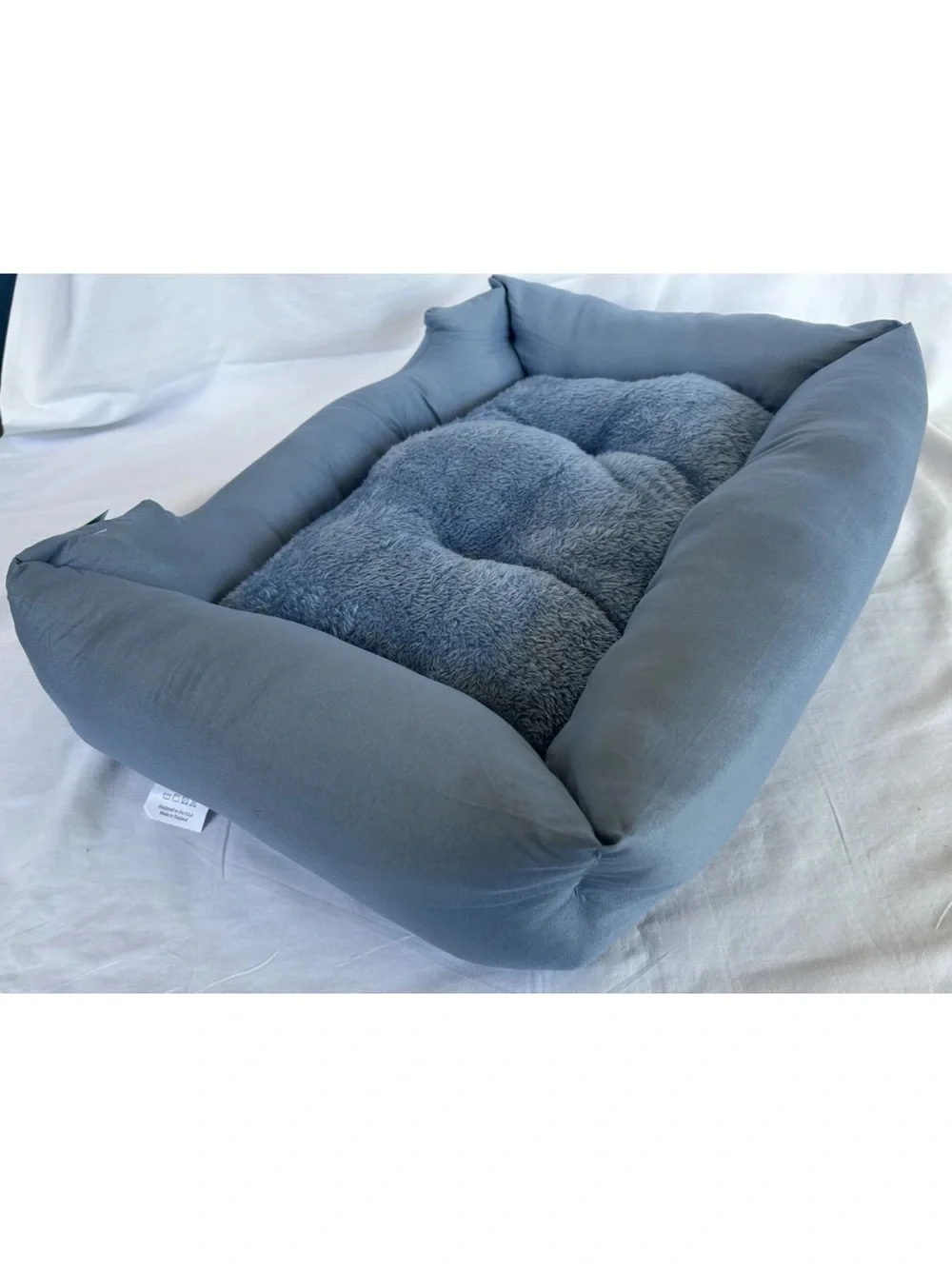 Blue Cozy Cuddler Small Pet Bed cat/dog